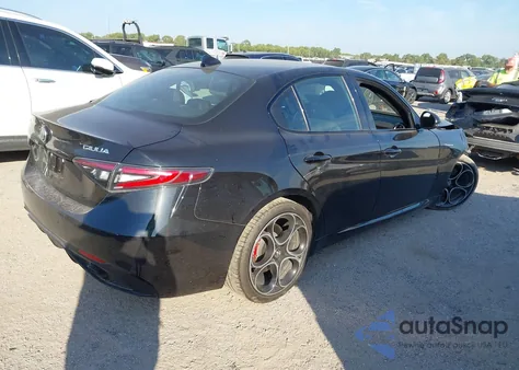 2024 Alfa Romeo Giulia Veloce Rwd from USA, damaged, VIN ZARFAMBN8R7681865